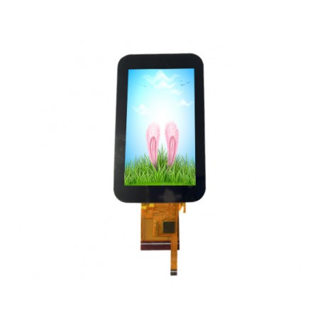 3.0 inch ips RGB 480*854 300nits full view touchscreen display